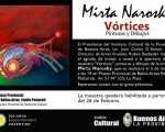 Mirta Narosky y su muestra “Vórtices” en el Museo Provincial de Bellas Artes “Emilio Pettoruti”