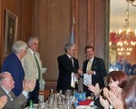 En la reunión del Rotary Club de Palermo, Antoine Thibaud presentó vinos de la bodega Ruca Malen