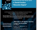 Obsesión Digital, es el libro que presentará Daniel Ivoskus