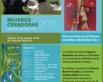 Día Internacional de la Mujer. Muestra federal en la Casa de Santa Fe