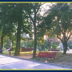 Plaza Libertad. Ciudad de Santiago del Estero