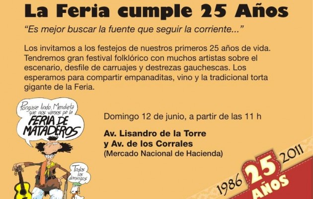 La Feria de Mataderos festeja sus 25 años de existencia