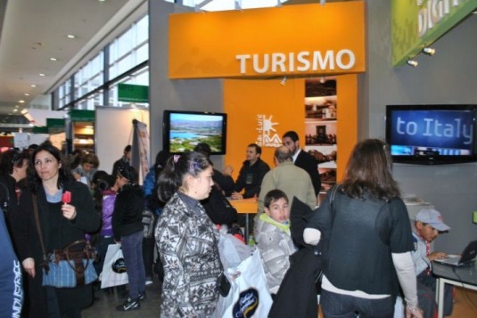 Stand de San Luis en la Rural 2011