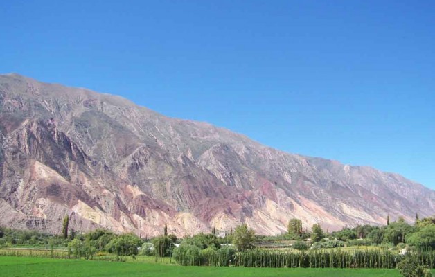 Viva Jujuy, viva la Puna, vivan los cerros pintarrajeados de mi quebrada.