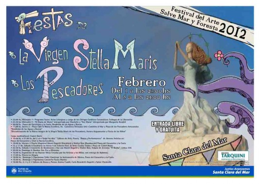 Fiestas de la Virgen de Stella Maris y de los Pescadores Afiche 03