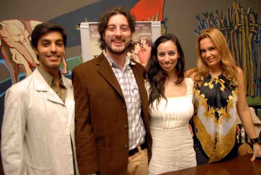 Rodolfo Carnevale, Nicolás Manservigi, Ana Montan y Natalia De Negri