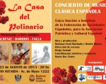 “La Casa del Polinario” rinde homenaje a músicos españoles en el Teatro Avenida