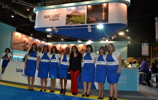 San Luis en el stand de la Feria Internacional de Turismo