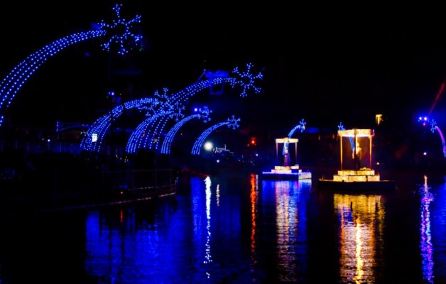 La ciudad brasileña de Gramado celebra la Navidad