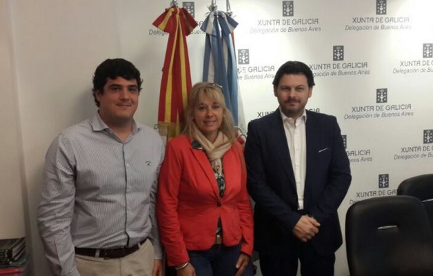 El Centro de Descendientes de Españoles Unidos se reunió con el Secretario Xeral  de Emigración de Galicia, Antonio Rodríguez Miranda