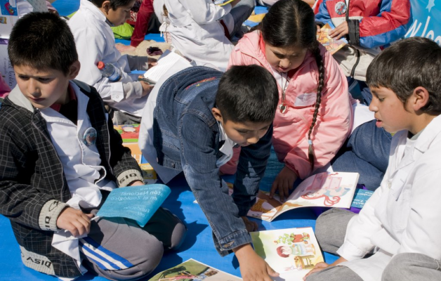 La Maratón Nacional de Lectura de San Luis está organizada por la Fundación Leer