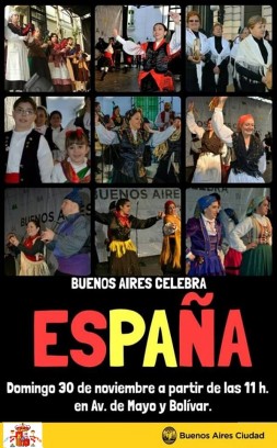 Buenos Aires celebra España