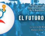 El IX Congreso de Jóvenes Descendientes de Españoles se desarrollará en Buenos Aires
