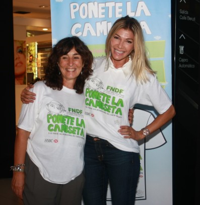 Catherine Fulop apoya a la Fundación Flexer