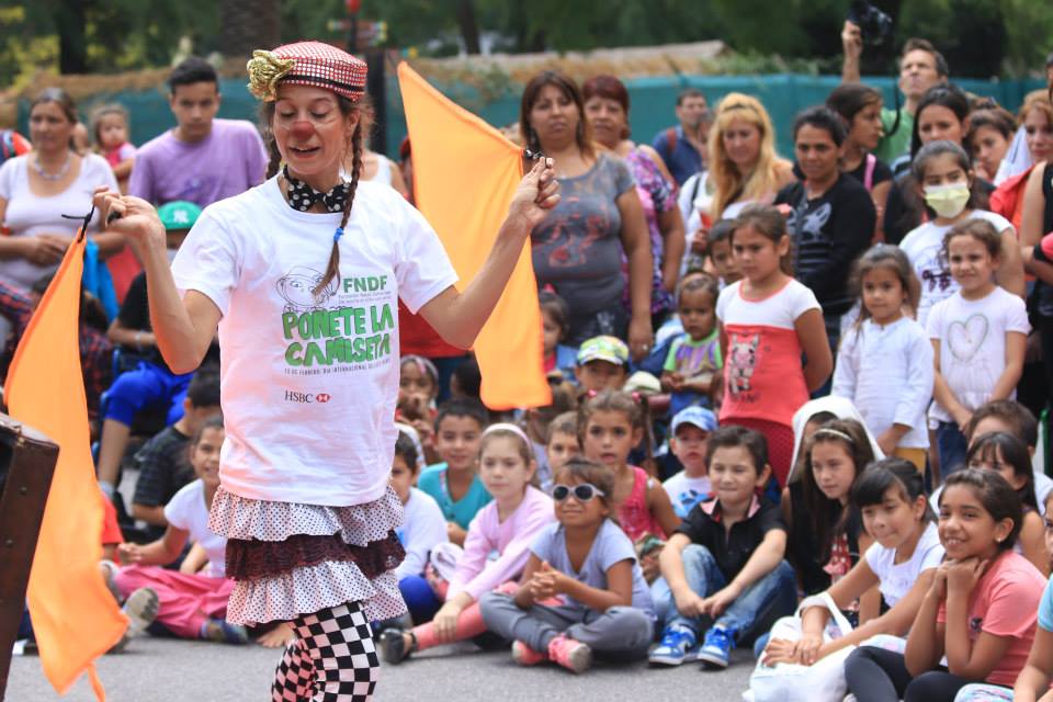 Campaña "Ponete la camiseta" en Alto Palermo