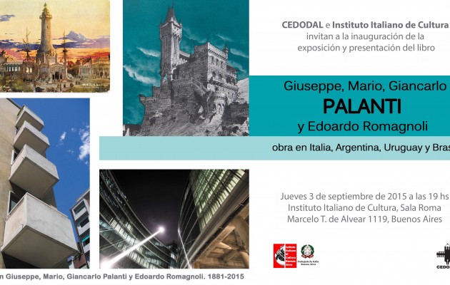 La exposición Palanti se realizará en el Instituto Italiano de Cultura