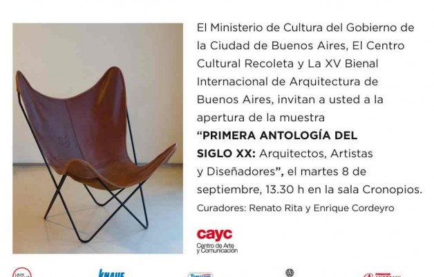 La primera antología del Siglo XX, se presentará en el Centro Cultural Recoleta