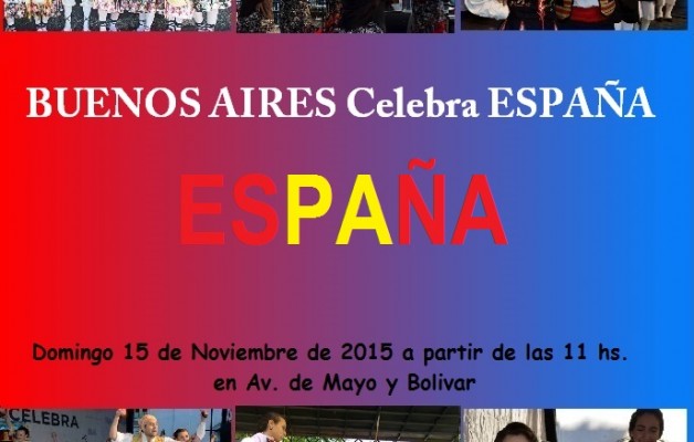 Buenos Aires Celebra España, desfilará por la tradicional Avenida de Mayo