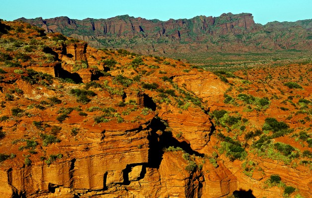 La Sierra de las Quijadas, el Parque Nacional se encuentra en una zona semiárida de San Luis