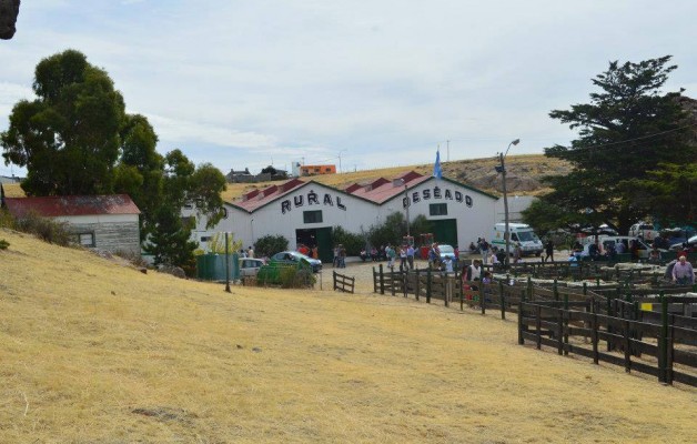 La  Exposición y Feria Ganadera de la Sociedad Rural se realiza en Puerto Deseado