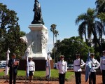 Domingo Faustino Sarmiento fue homenajeado por la Asociación Sarmientina
