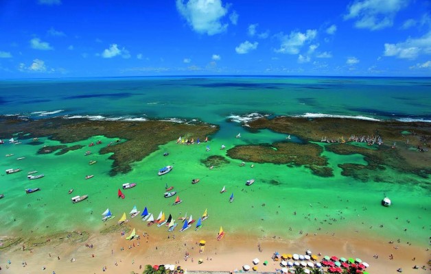 Porto de Galinhas es el quinto destino de ocio más visitado de Brasil