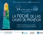 San Luis festejará la Noche de las Casas de Provincia 2016