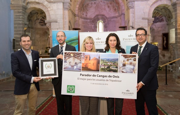 El Parador de Cangas de Onís, fue premiado por TripAdvisor