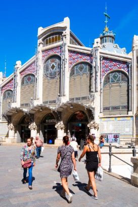 Mercado Valencia, España