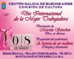 El Centro Galicia celebrará el Día Internacional de la Mujer