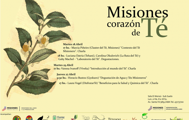 La Casa de Misiones en Bs. As. presentará el ciclo sobre “Té Misionero”