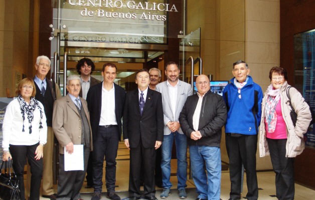 El Centro Galicia de Buenos Aires, agasajó a los alcaldes de Tui y Salceda
