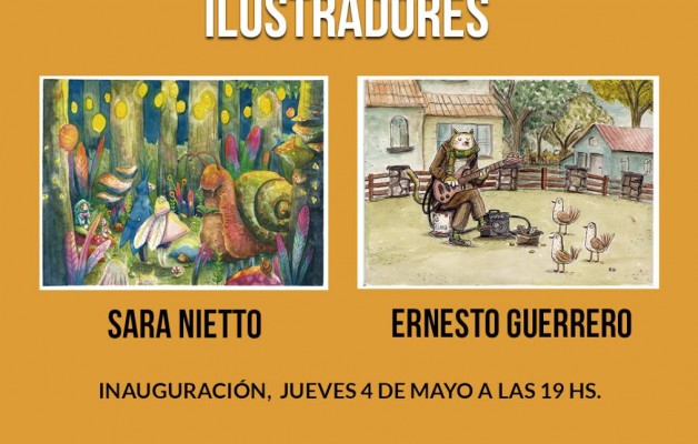 La Casa de Mendoza presenta “Ilustradores” de Sara Niett y Ernesto Guerrero
