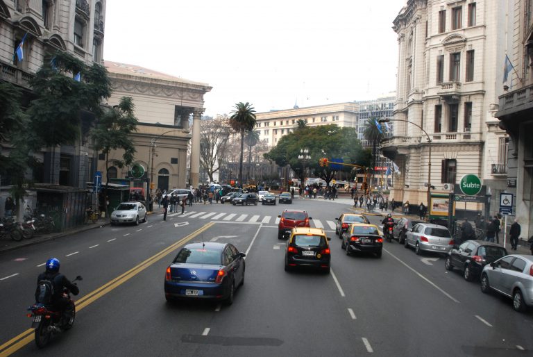 vista Av. de Mayo