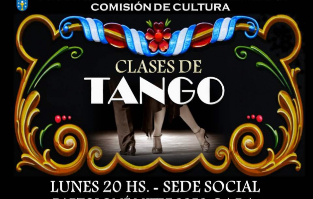 Clases de tango en el Centro Galicia de Buenos Aires