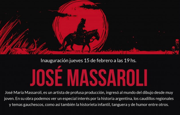 Casa de Mendoza presenta la muestra de José María Massaroli