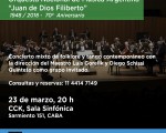 La Orquesta Nacional de Música Argentina «Juan de Dios Filiberto» en el CCK