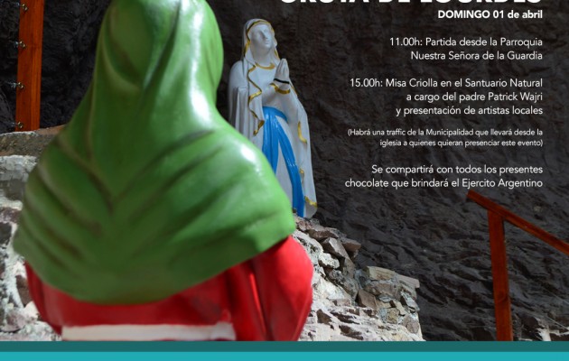 Puerto Deseado celebrará la Semana Santa con una peregrinación a la Gruta de Lourdes