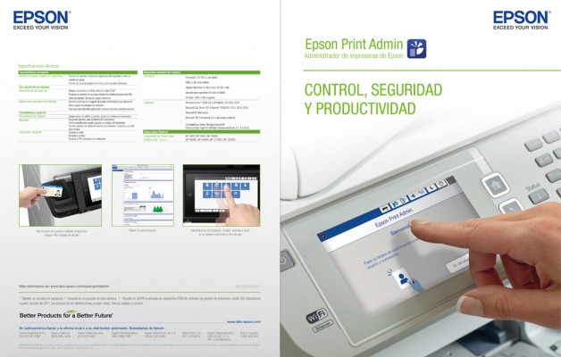 Epson presenta su administrador de impresoras Epson Print Admin