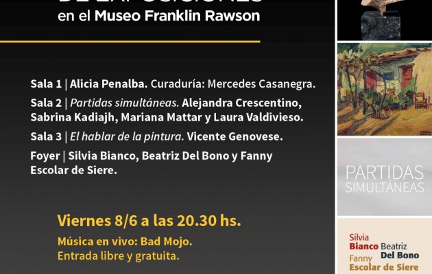 El Museo Franklin Rawson presenta cuatro importantes exposiciones