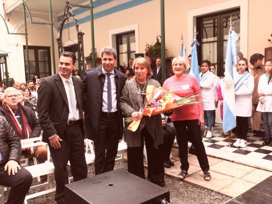 CPN, Juan Flores, Dr. Sergio Uñac y Ana María López