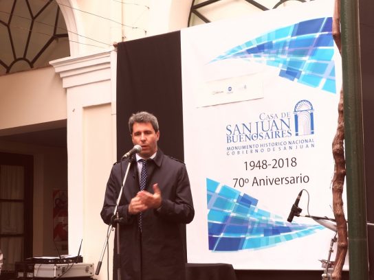 Dr. Sergio Uñac, gobernador de San Juan