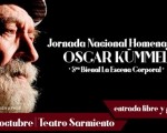 El homenaje a Oscar Kümmel se realizará en el Teatro Sarmiento de la Ciudad de San Juan
