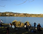 Potrero de los Funes atrae por su sierras y por la transparencia de su lago espejado