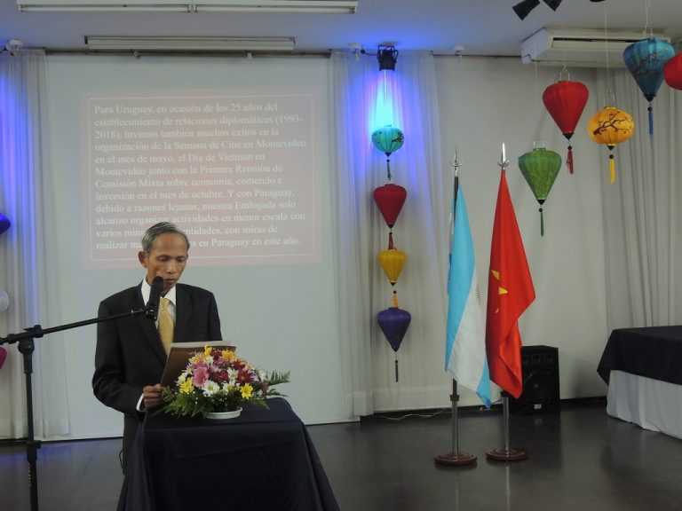 Vietnam celebró su lazo de amistad con la Argentina