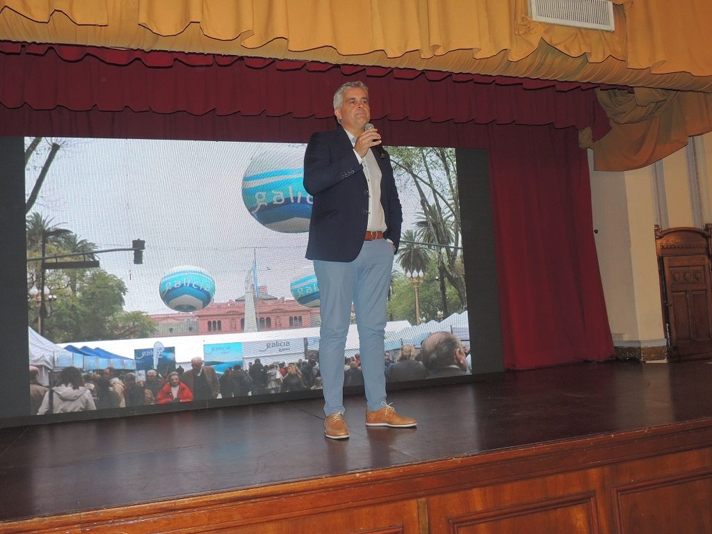 Delegado de la Xunta de Galicia en Bs. As. Don Alejandro López Dobarro