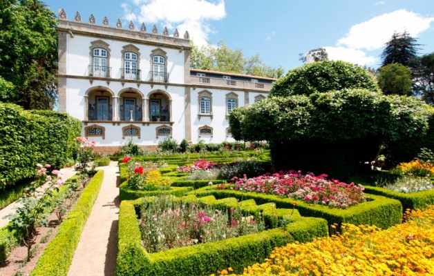 El Parador Casa da Ínsua, un edificio de estilo barroco, en Portugal