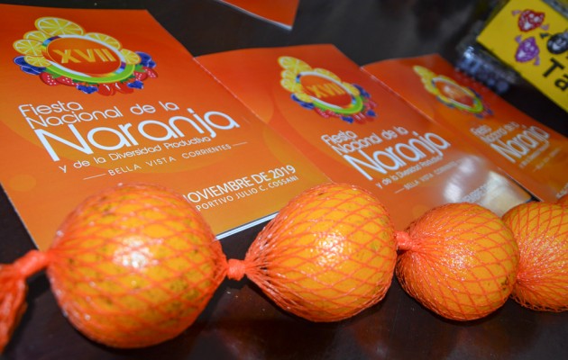 La Fiesta Nacional de la Naranja y la Diversidad Productiva se realizará en Bella Vista, Corrientes