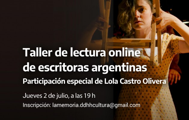 Lectura online de obras de escritoras argentinas en cuarentena