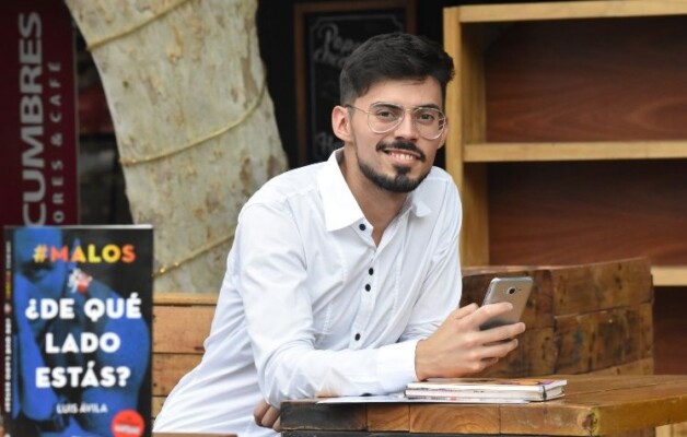 Luis Ávila, el autor sanjuanino que dio el salto de Wattpad al papel con su saga #Malos